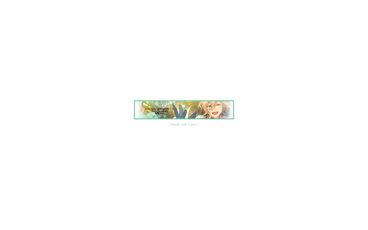 Carrd profile picture for @certified